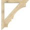 Ekena Millwork Balboa Traditional Rough Sawn Bracket w/ Offset Brace, Douglas Fir, 6"W x 40"D x 44"H BKT0604X40X44BOA01RDF - alternate 2